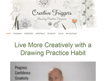 Tablet Screenshot of creativetriggers.com